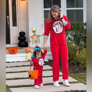 Dr. Seuss Halloween Thing One Thing Two Bundle